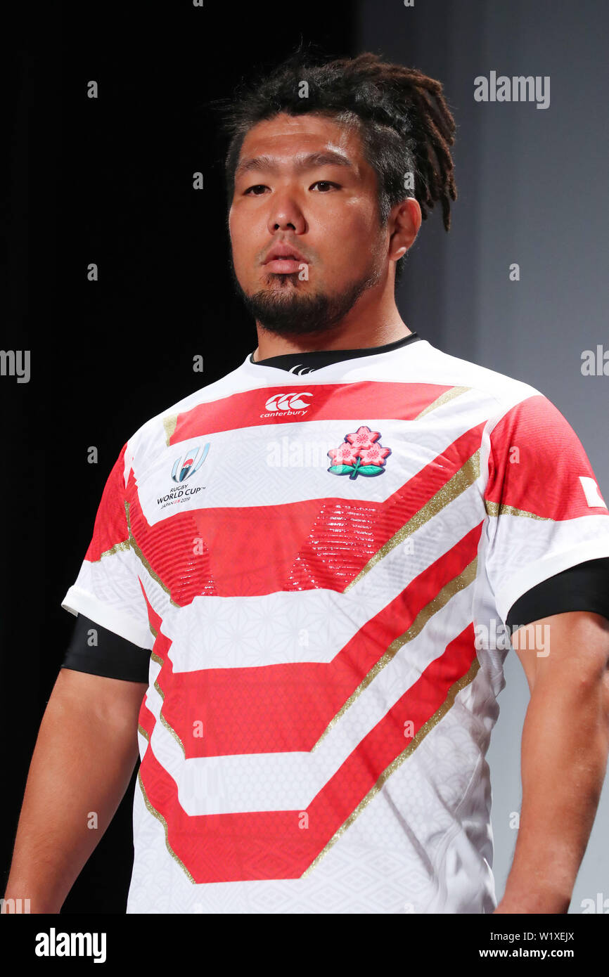 Tokyo, Japan. 4th July, 2019. Shota Horie (JPN) Rugby : Japan's