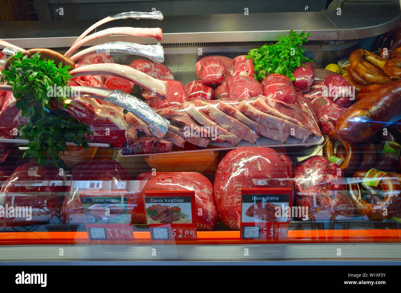 Butcher shop interior hires stock photography and images Alamy