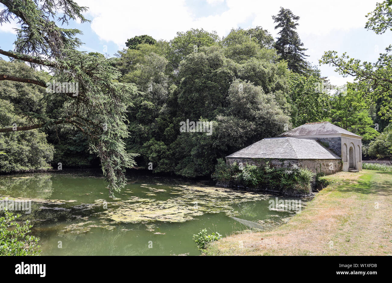 The Bath House by Thomas Parlby built between 1788 and 90 at Anthony