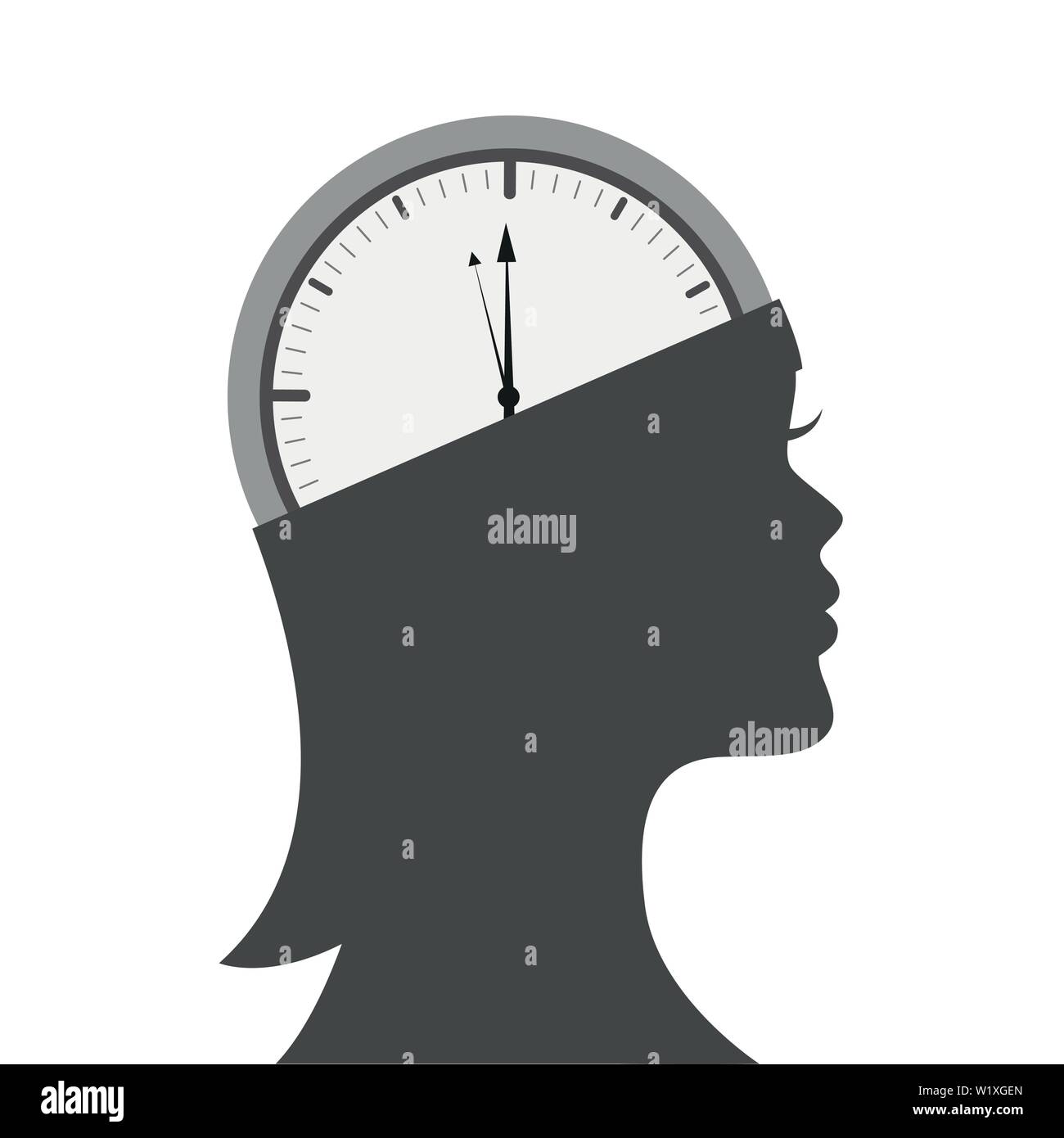 Burnout brain Stock Vector Images - Alamy