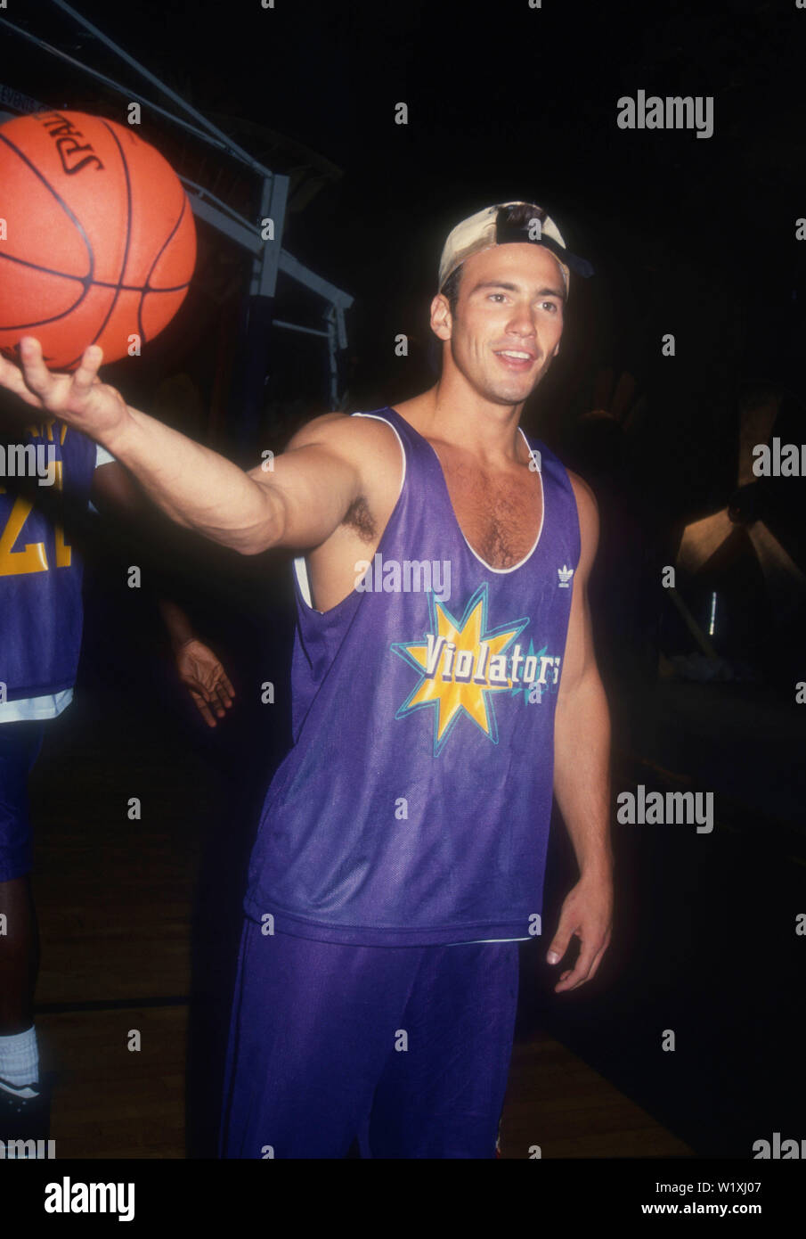 Irvine, California, USA 17th September 1994 Actor Eric Nies attends the 4th Annual MTV's Rock N' Jock Basketball Jam on September 17, 1994 at University of California-Irvine in Irvine, California, USA. Photo by Barry King/Alamy Stock Photo Stock Photo