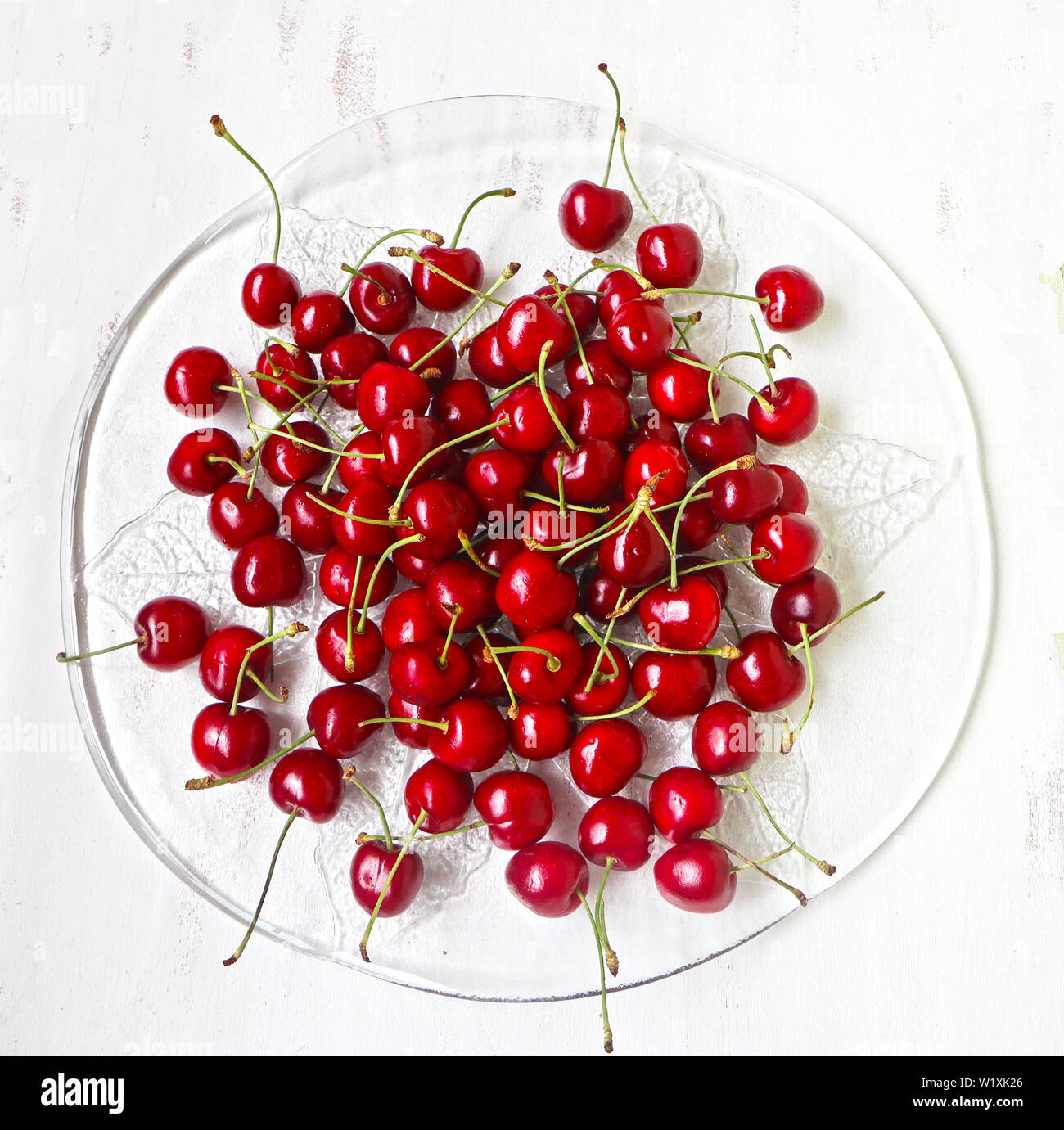 Beautiful cherries in glass hi-res stock photography and images - Alamy