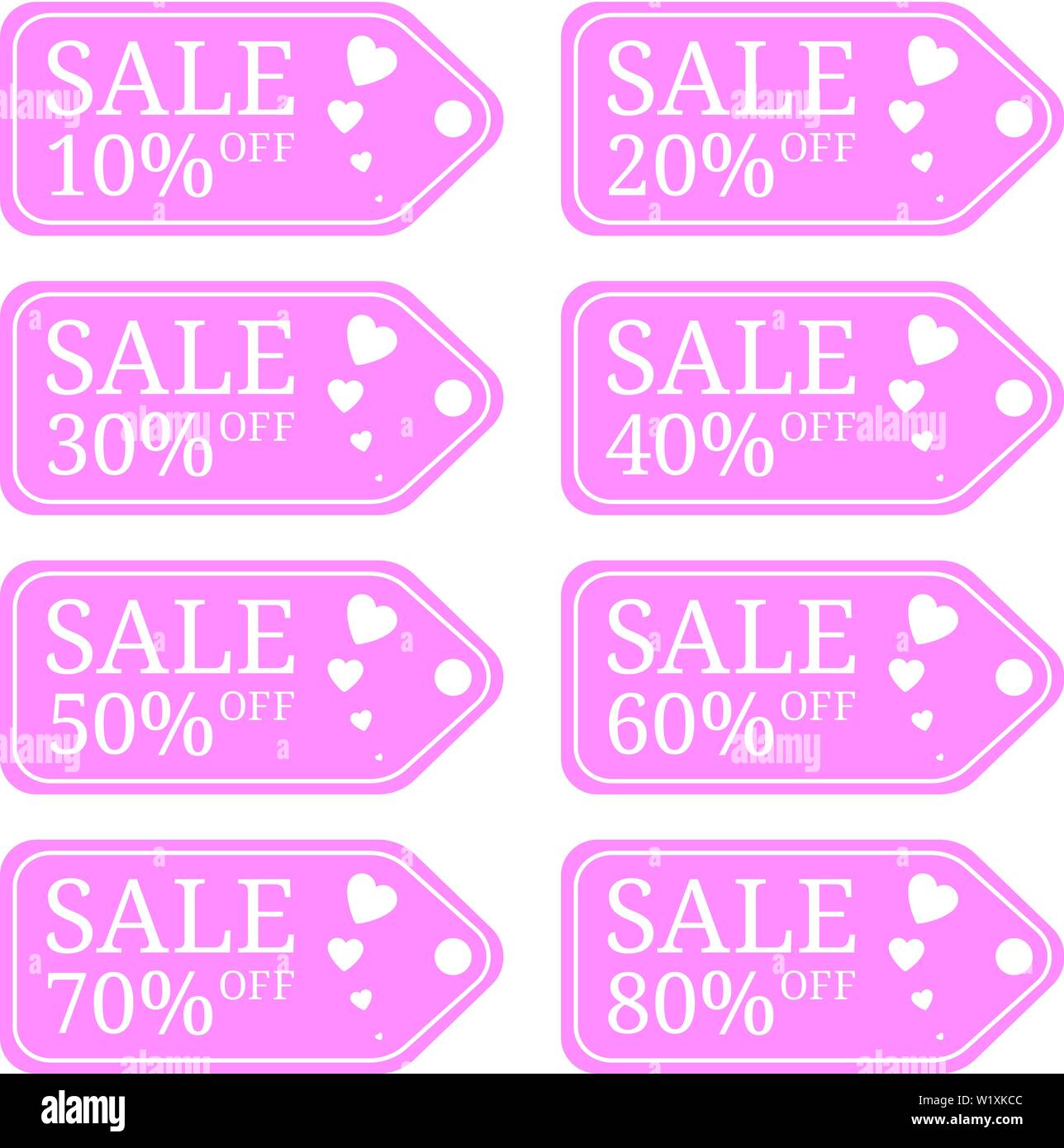 Special Offer Sale Tag Discount For Valentines Day Sale Discount