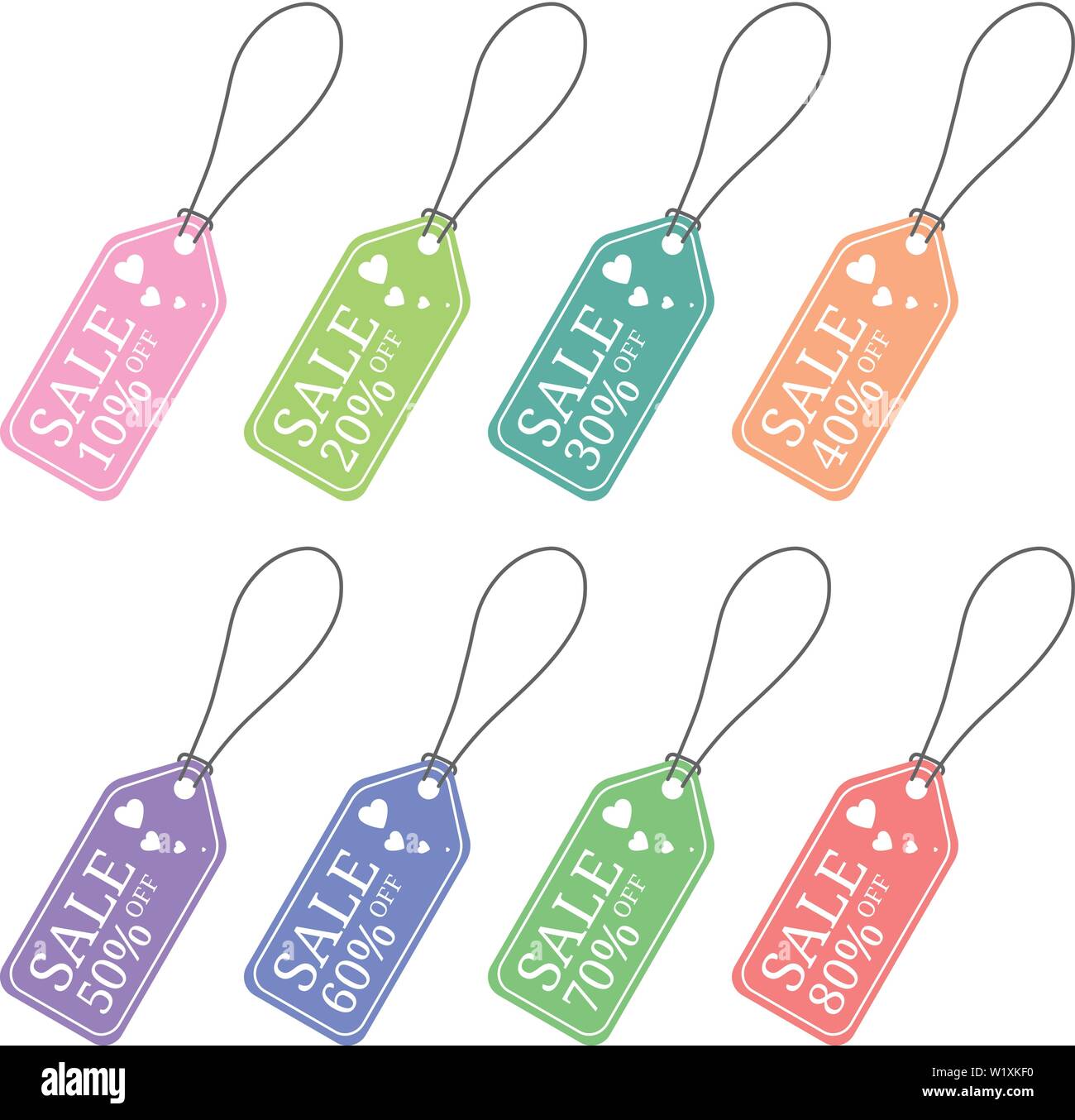 Colored Special Offer Sale Tag Discount Sale Discount Banner