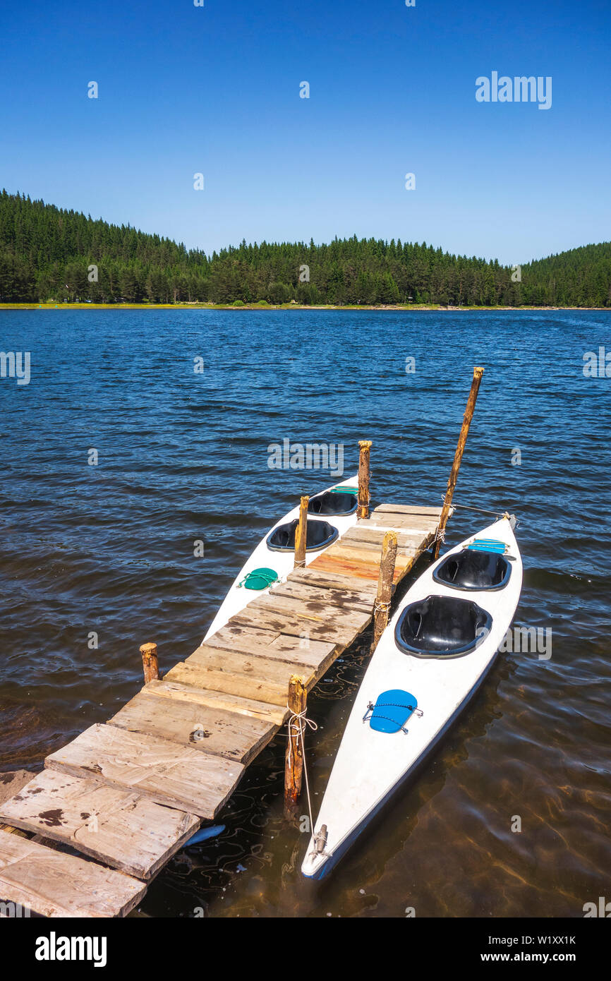 Hot Summer Lake Dock High Resolution Stock Photography and Images - Alamy