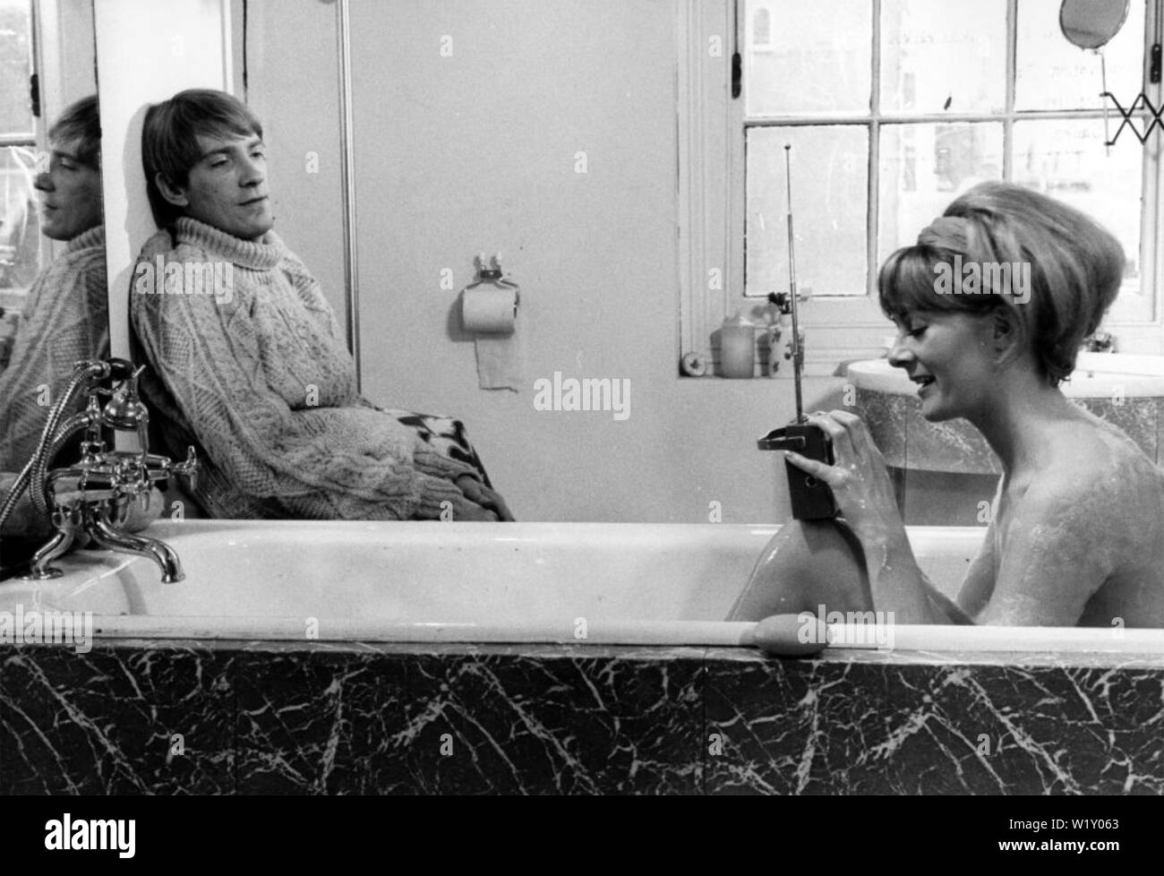 MORGAN - A SUITABLE CASE FOR TREATMENT 1966 British Lion film with Vanessa Redgrave and David Warner Stock Photo