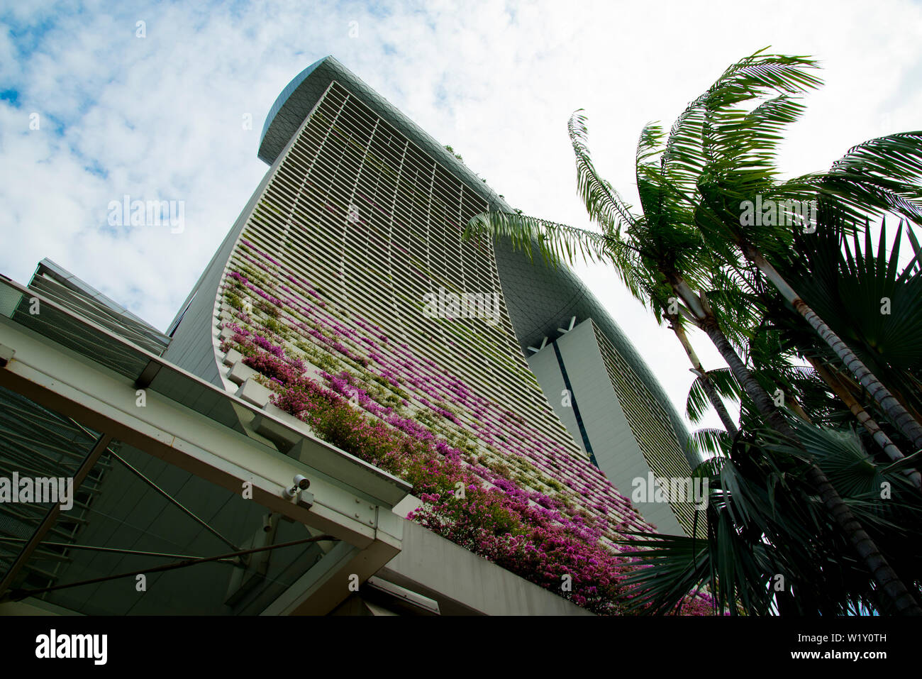 The Luxurious Marina Bay Sands - Singapore Stock Photo