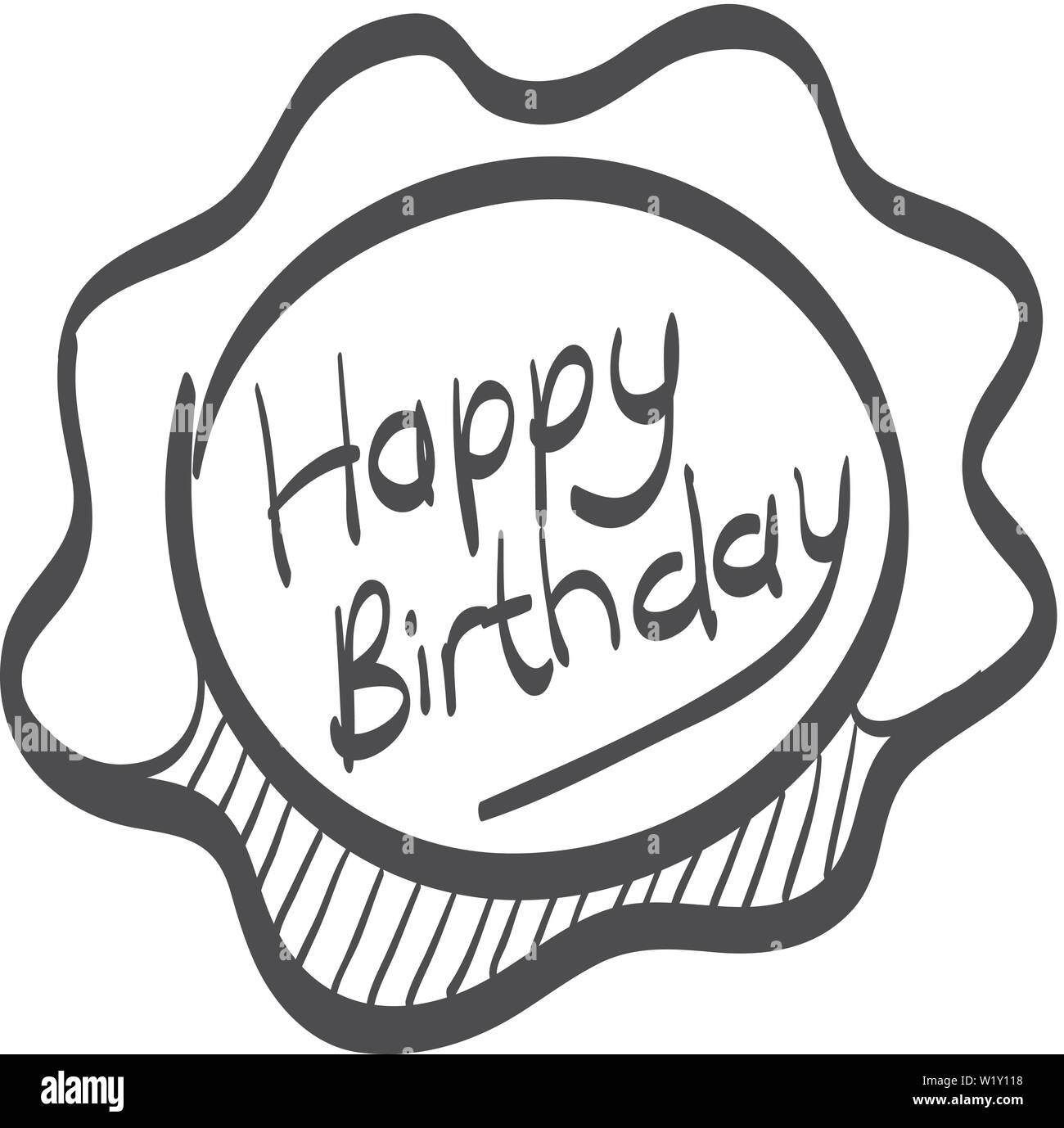 Happy Birthday Cake Clipart | Tazi Graphics & Printables