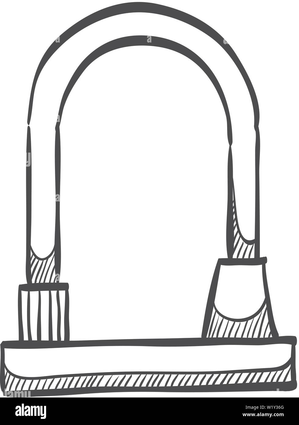 on guard bicycle lock