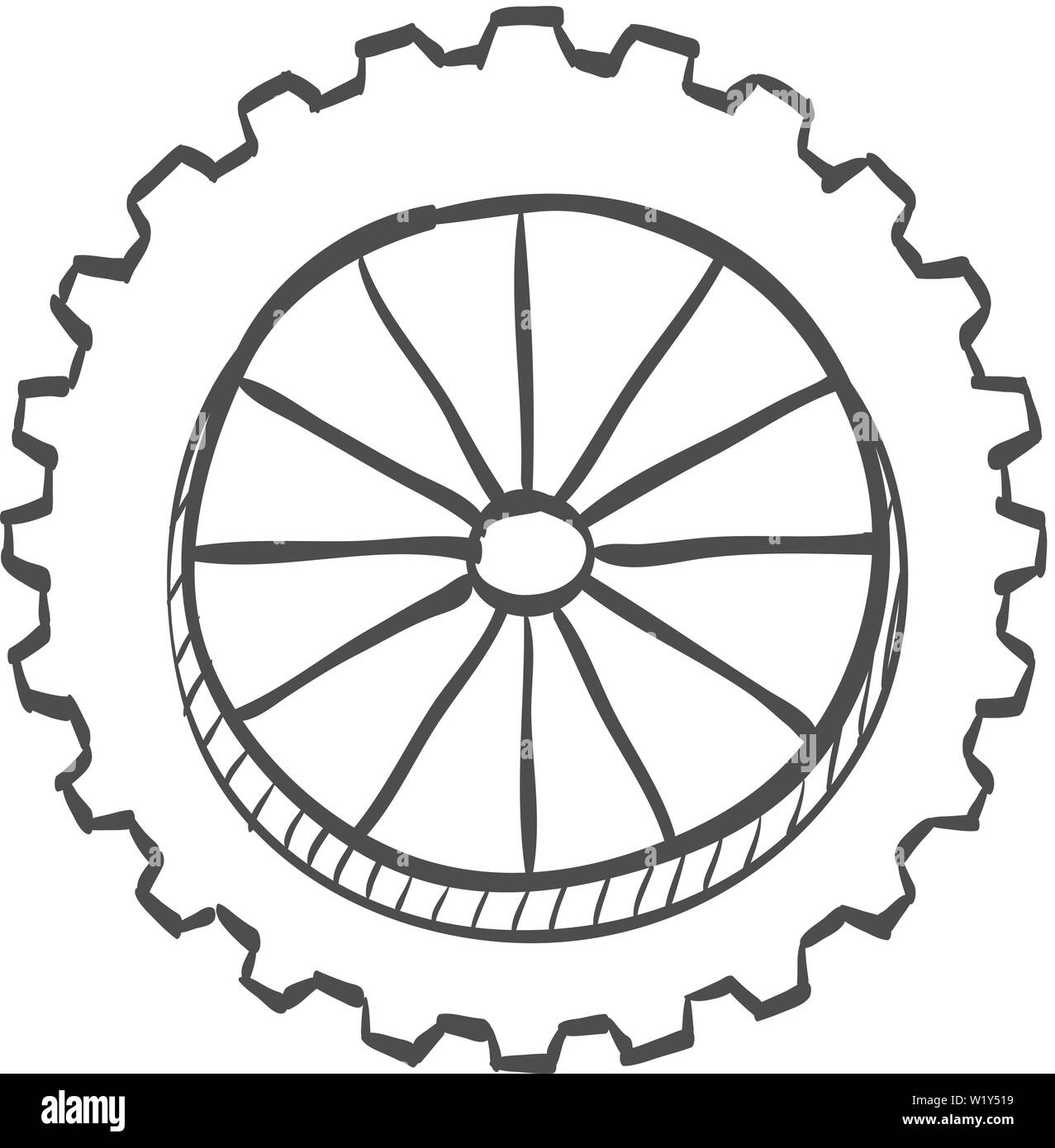 spokeless motorcycle wheel
