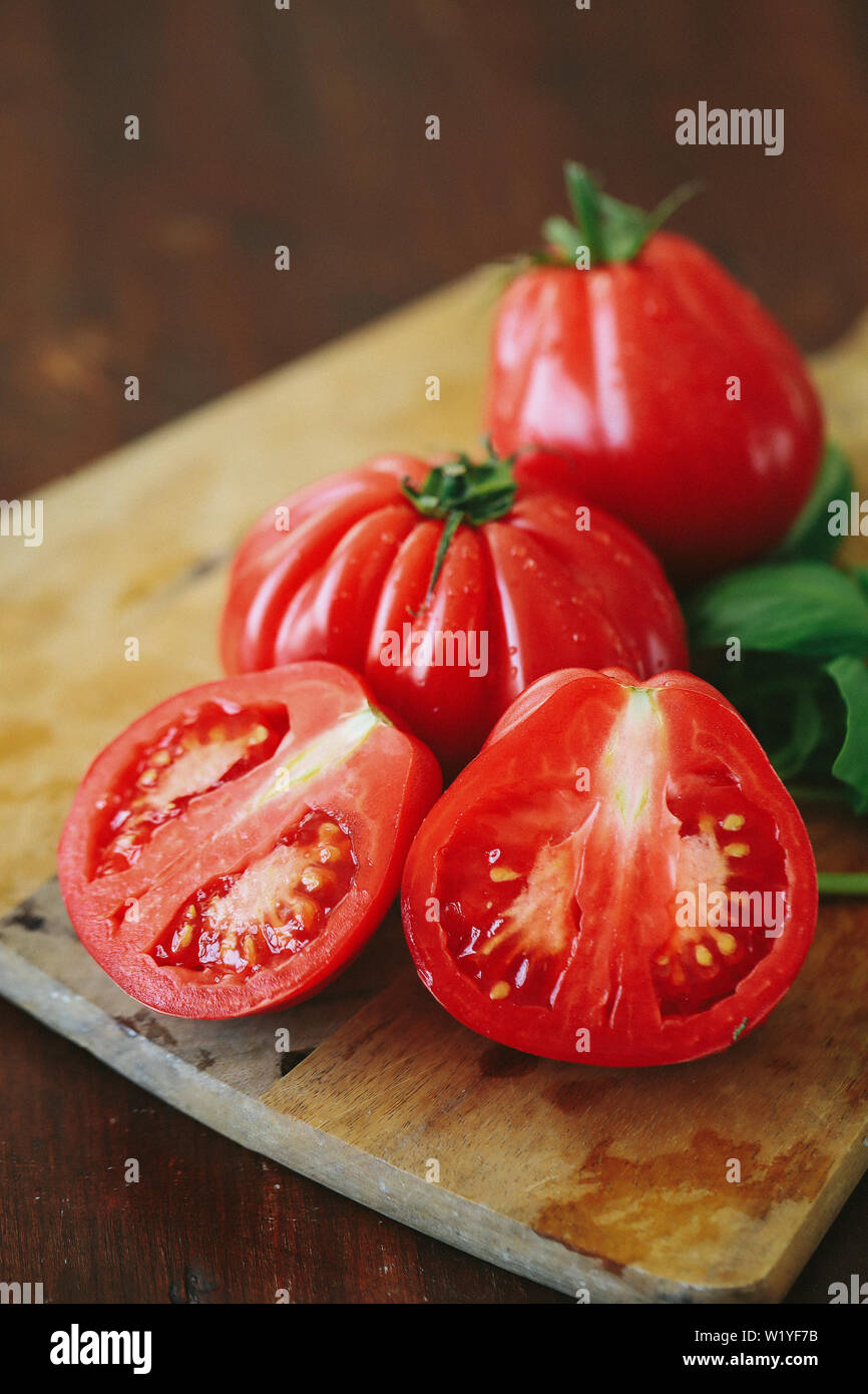 Fresh tomato Stock Photo