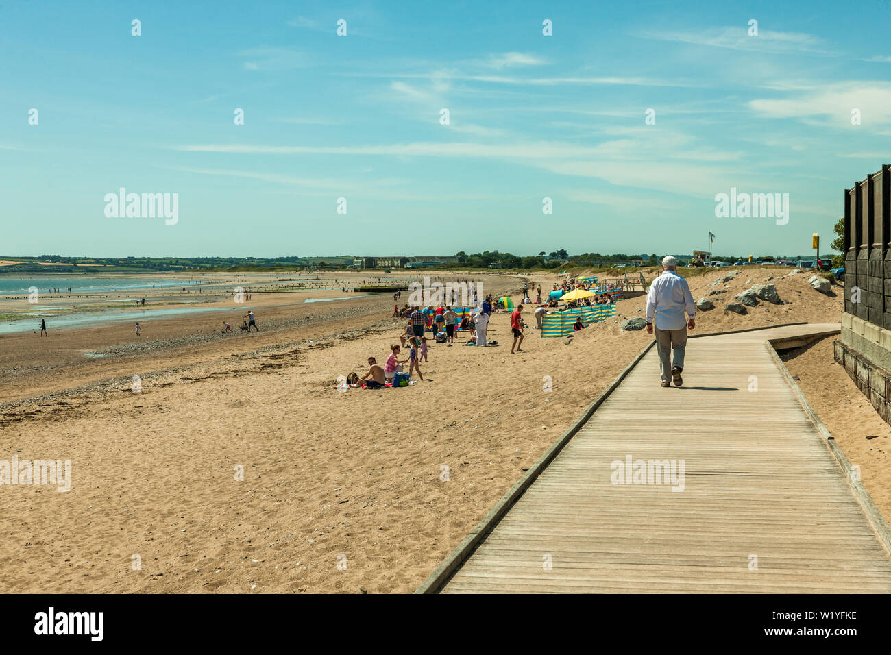 Claycastle, Youghal, Cork, Ireland. 04th July, 2019. With temperatures