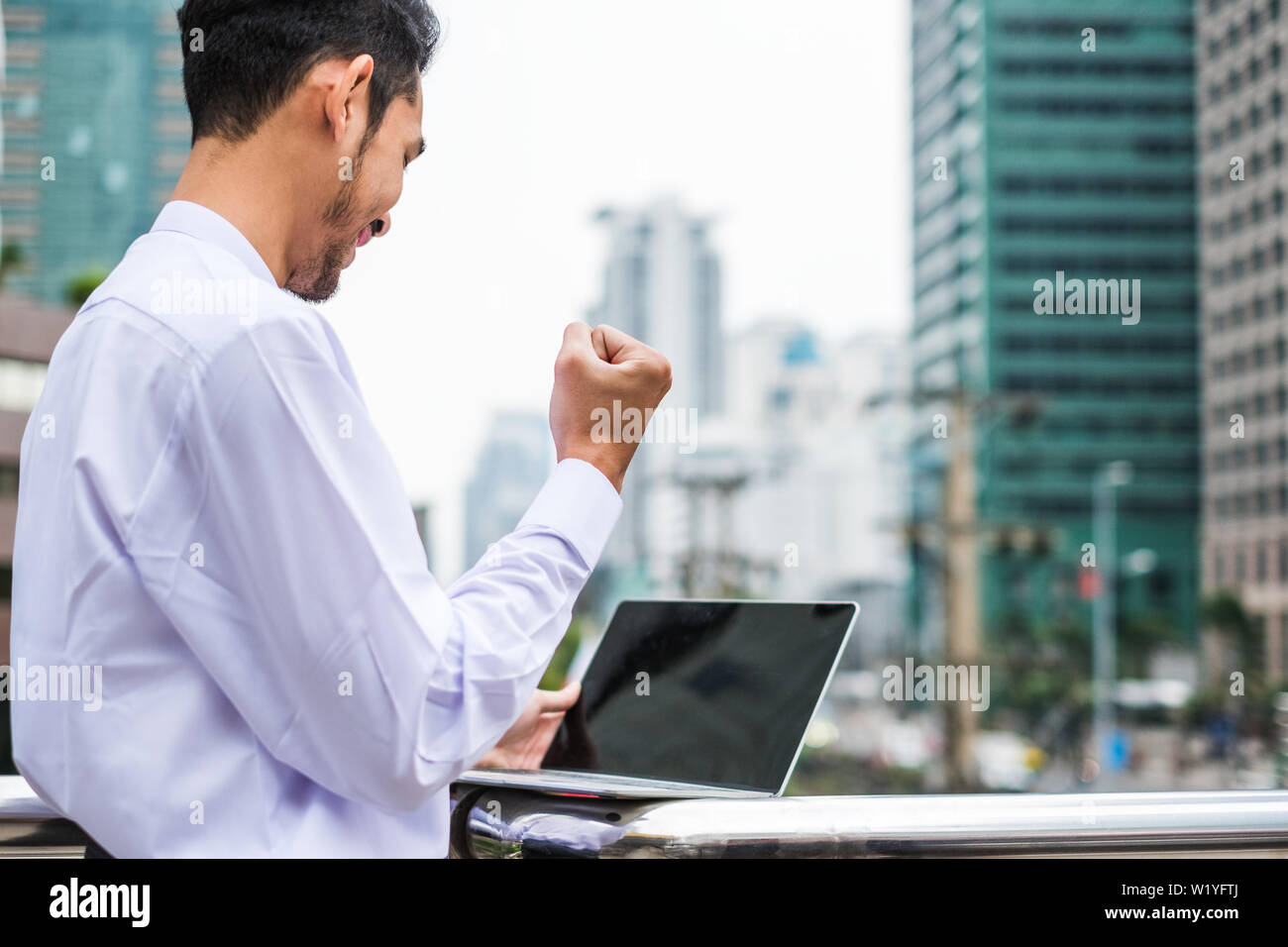 Raise hand up hi-res stock photography and images - Alamy