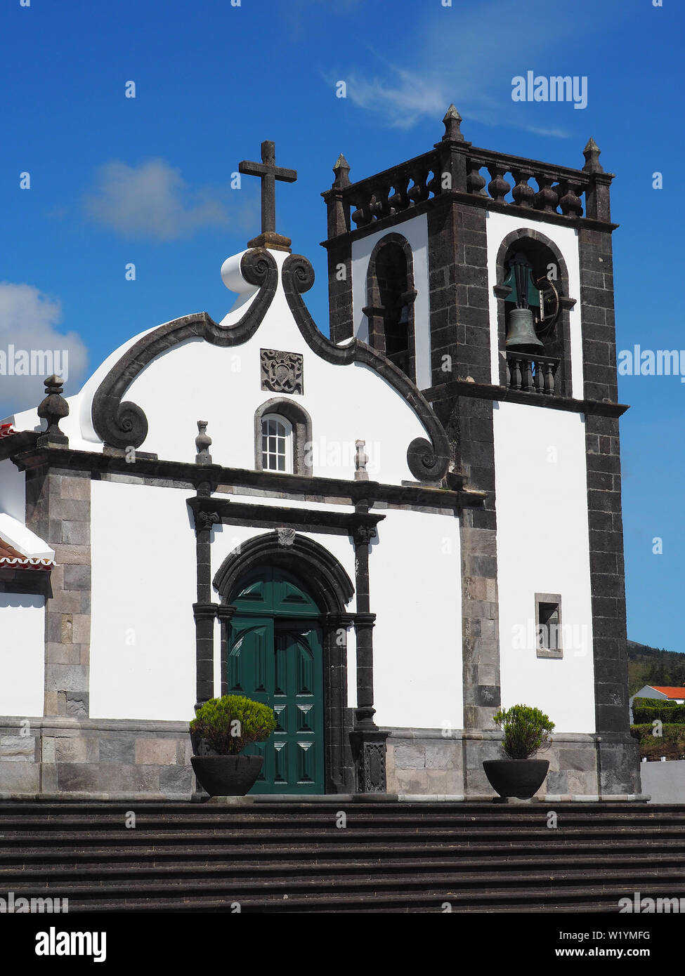 Nossa Senhora Das Candeias Church Candelaria Sao Miguel Island Azores Acores Stock Photo Alamy