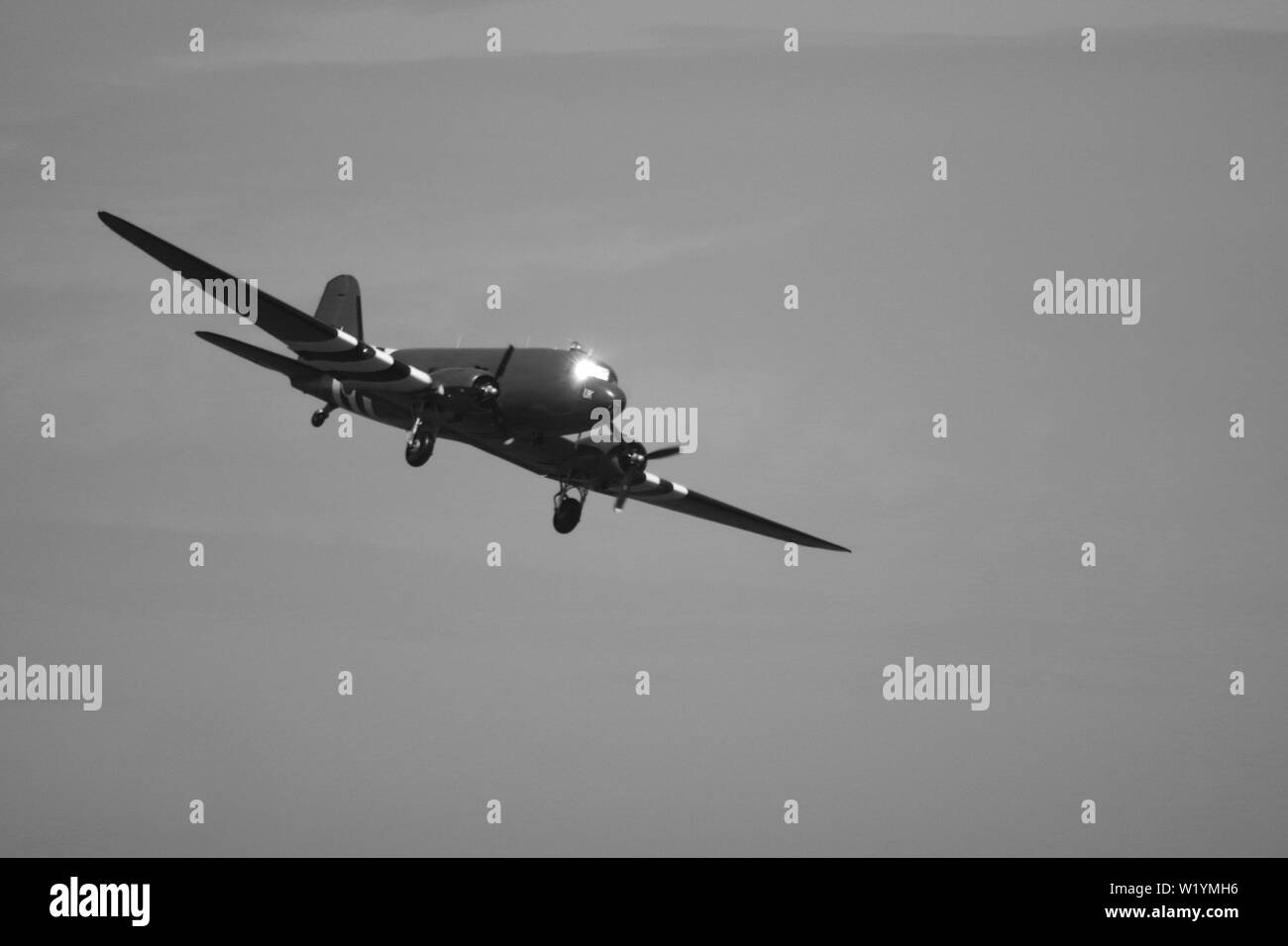 C 47 skytrain plane Black and White Stock Photos & Images - Alamy