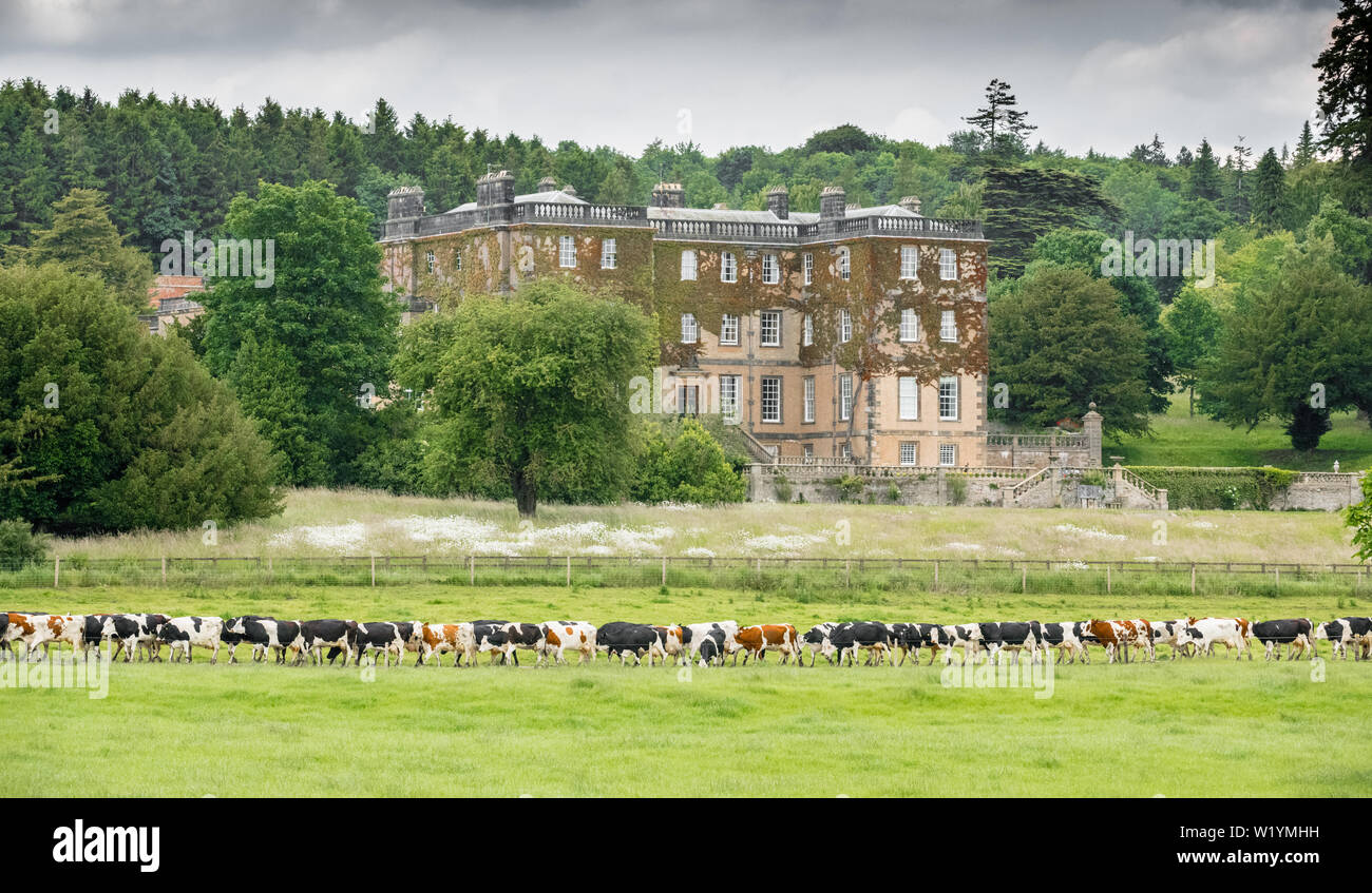 Bolton Hall, a country house near PrestonunderScar, Richmondshire, North Yorkshire