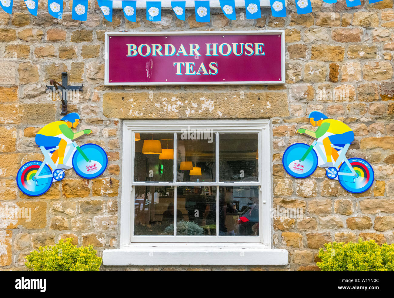 The Bordar House Teas cafe in the Yorkshire Dales village of Masham