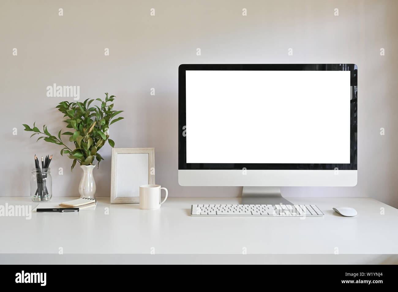 Download Store Graphics Styled Stock Photography Screen Mockup Computer Mockup Monitor Mockup Desk Mockup Plants Green Mockup Imac Mockup Computer Stock Graphic Design