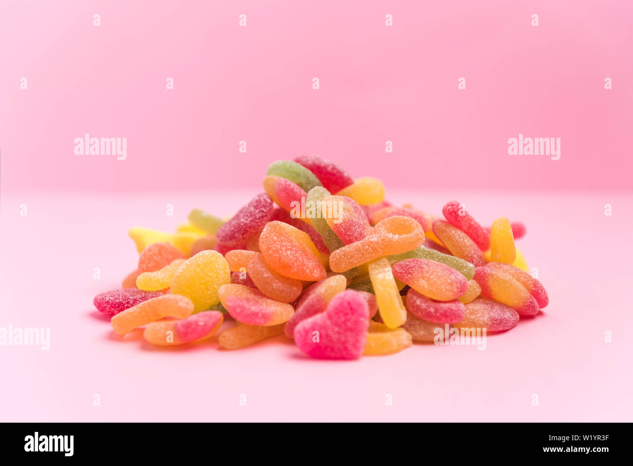 Pile chewy gummy sugar crystals hires stock photography and images Alamy