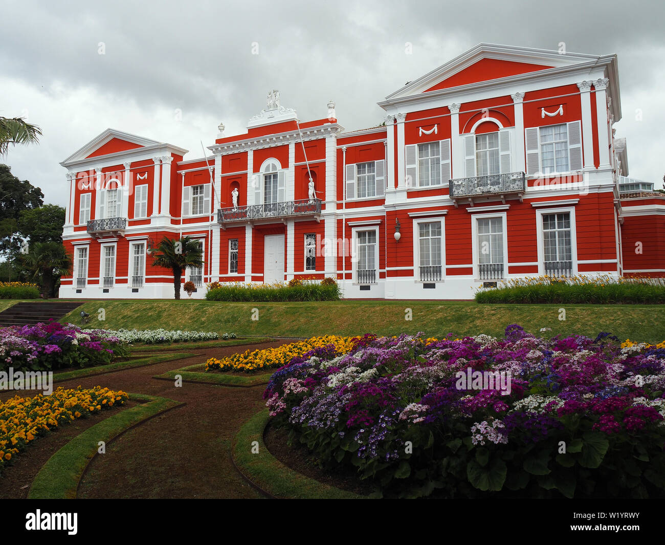 Government palace in the botanical garden, Ponta Delgada, São Miguel