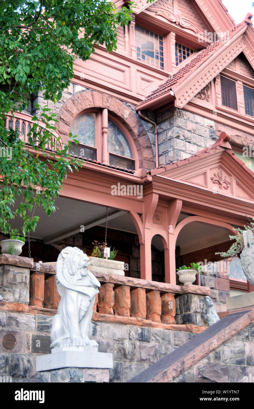 DENVER, CO/USA - SEPTEMBER 26, 2013:  House of the Unsinkable Molly Brown of Titanic fame Stock Photo