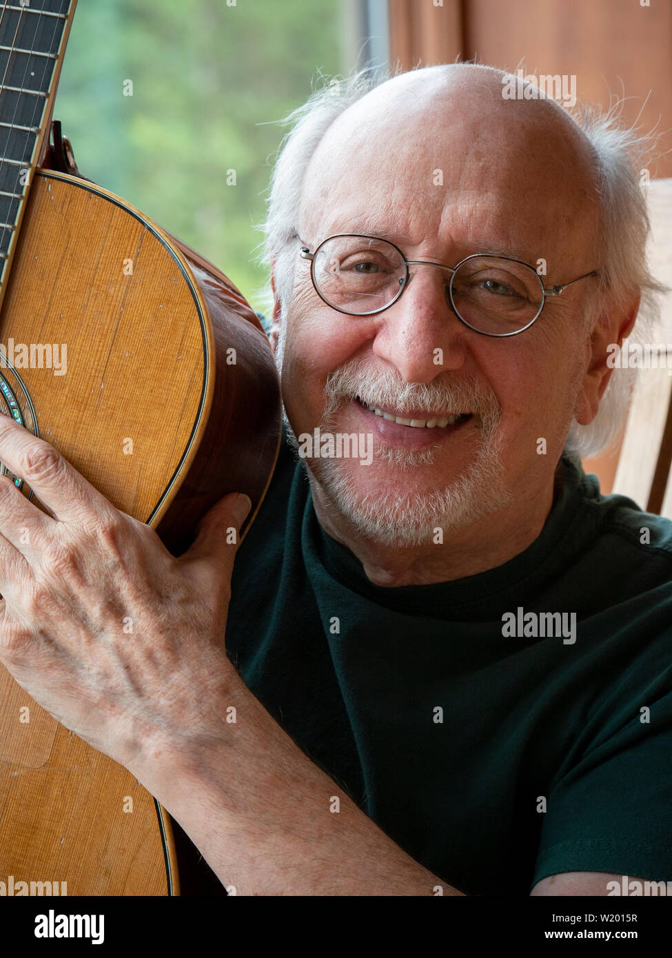 Folksinger Peter Yarrow of the 1960's folk group Peter Paul and Mary. Stock Photo