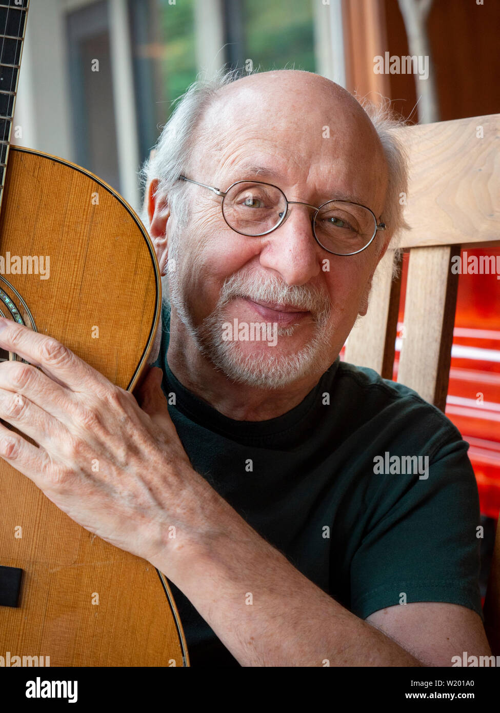 Folksinger Peter Yarrow of the 1960's folk group Peter Paul and Mary. Stock Photo