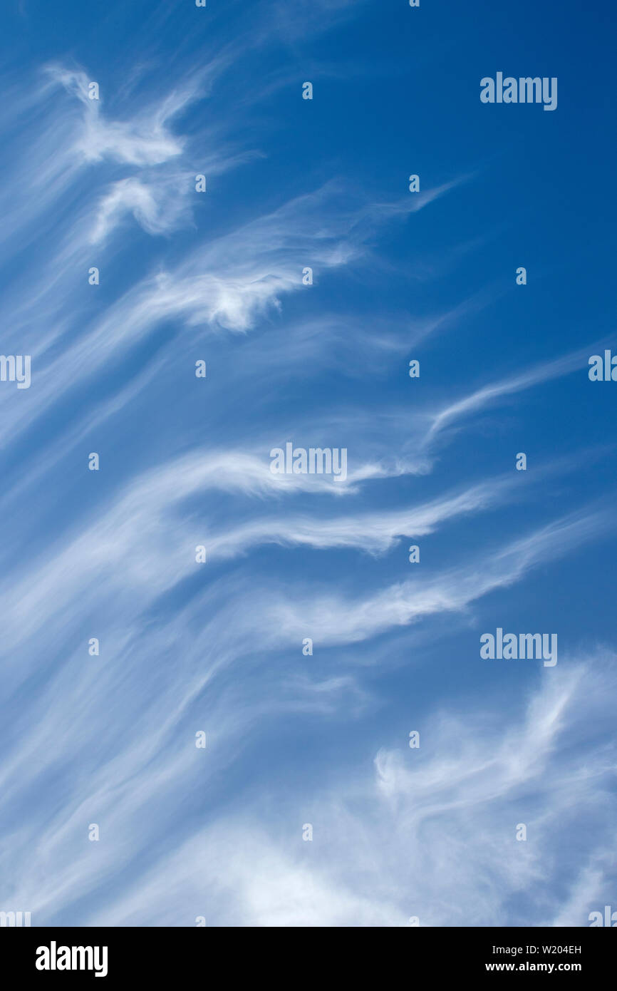 Wispy white clouds hires stock photography and images Alamy