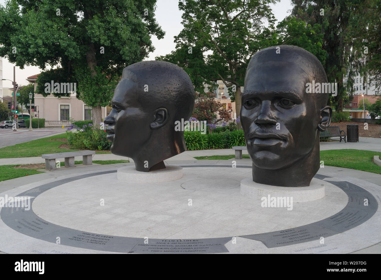 Jackie robinson ballpark and statue hires stock photography and images