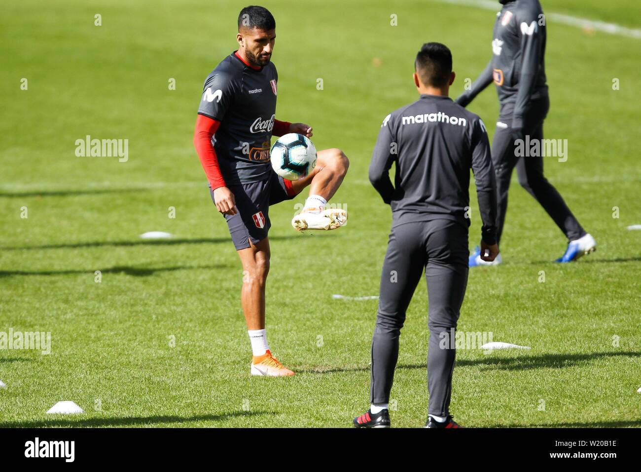 Porto Alegre Brazil 04th July 2019 Peru S National Soccer Team