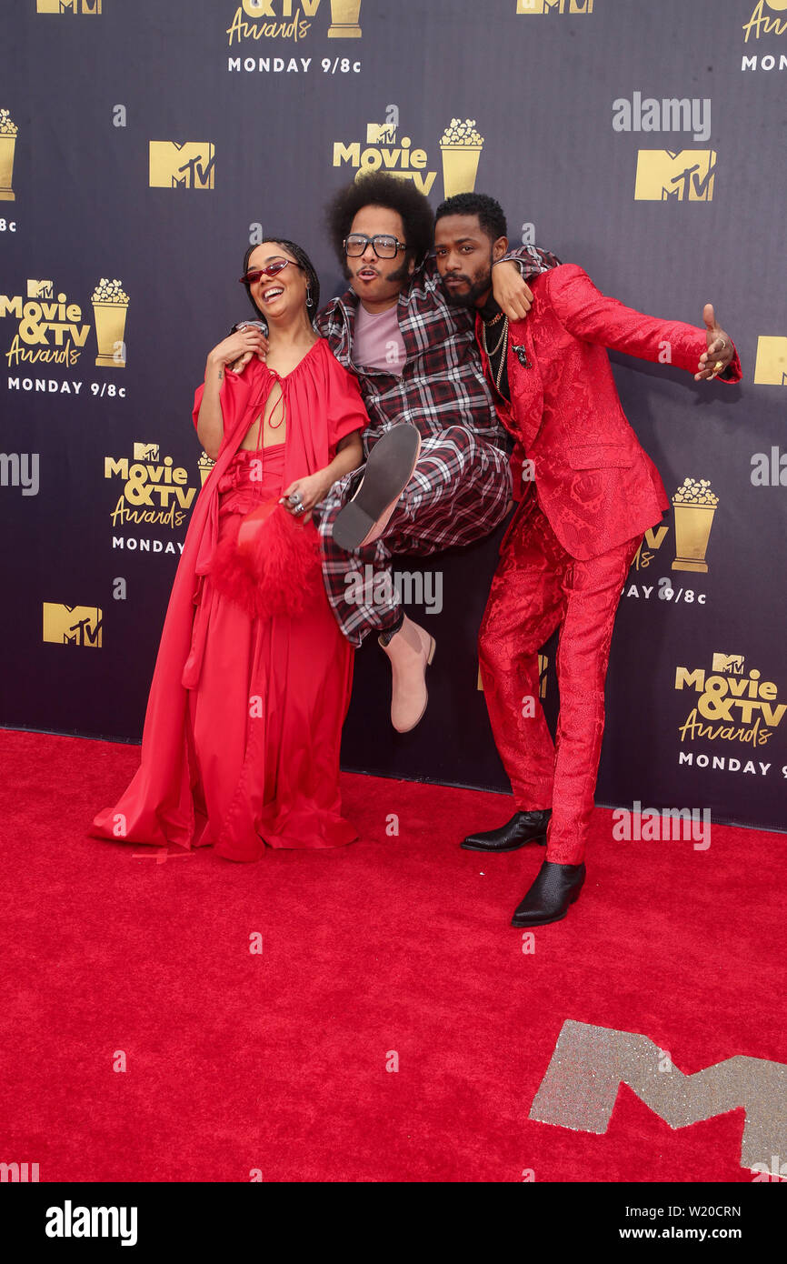Santa monica ca usa tessa thompson boots riley lakeith stanfield