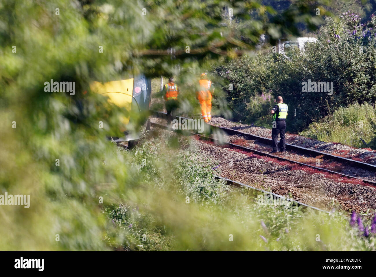 Injured person on train hi-res stock photography and images - Alamy