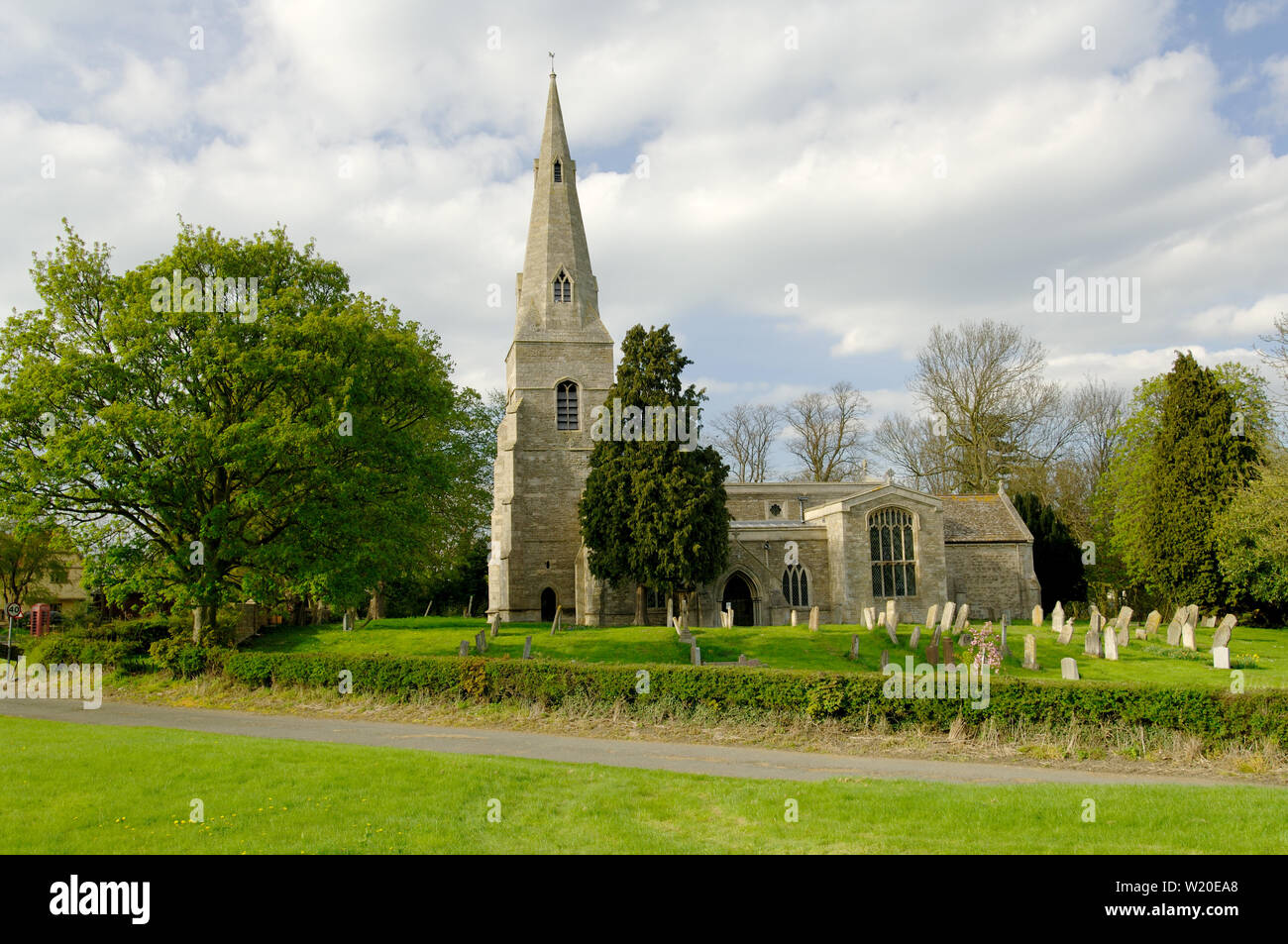 All Saints Church, Winwick, Cambridgeshire Stock Photo