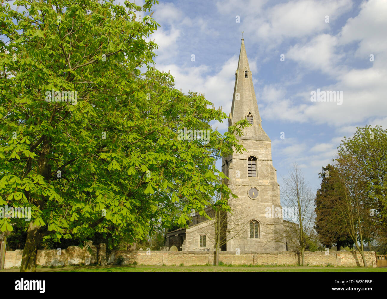 All Saints Church, Winwick, Cambridgeshire Stock Photo