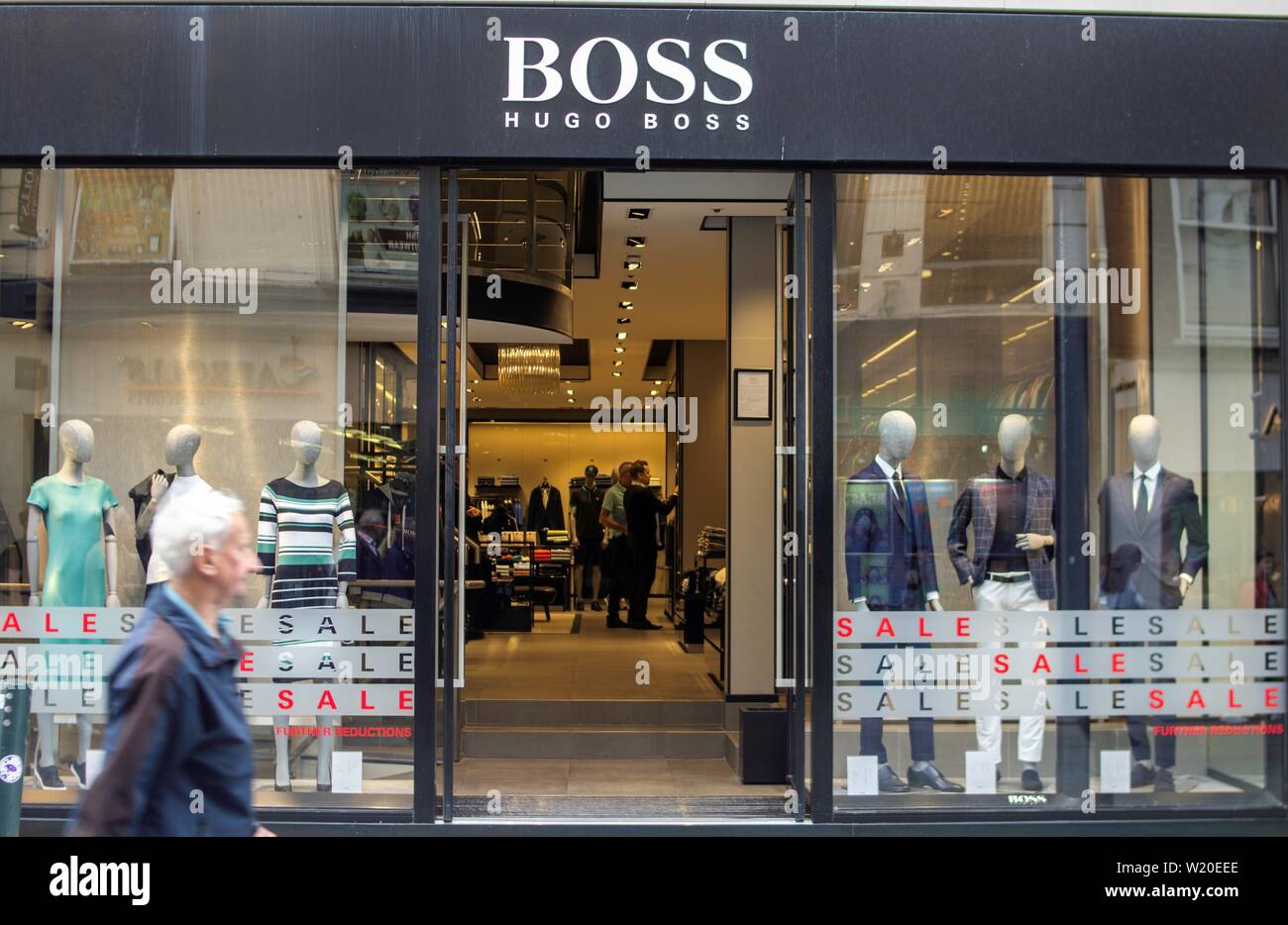 A Hugo Boss store on Dublin's Grafton Street Stock Photo - Alamy
