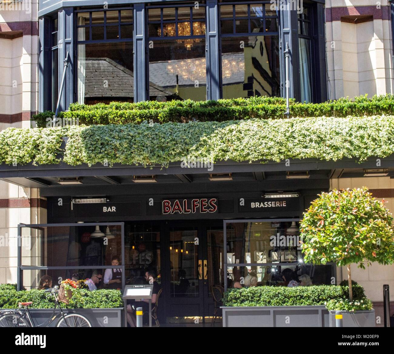 Balfes bar and Brasserie in Balfe Street, Dublin, Ireland Stock Photo