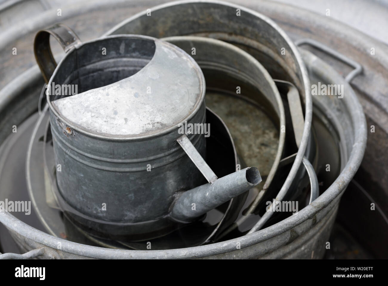 Zinc watering can hires stock photography and images Alamy
