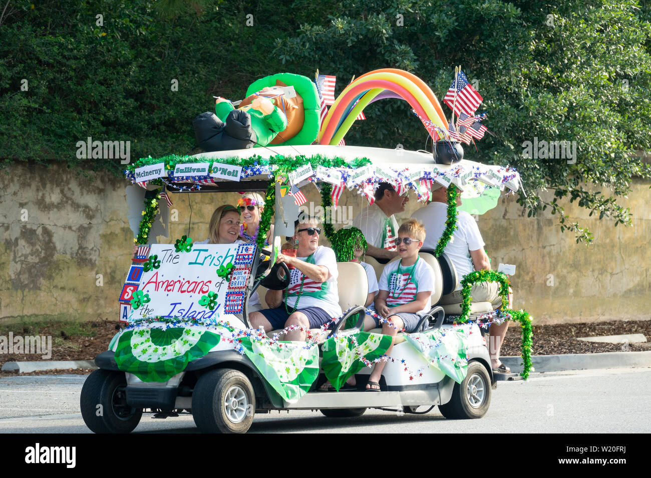 Golf cart decorated hi-res stock photography and images - Alamy