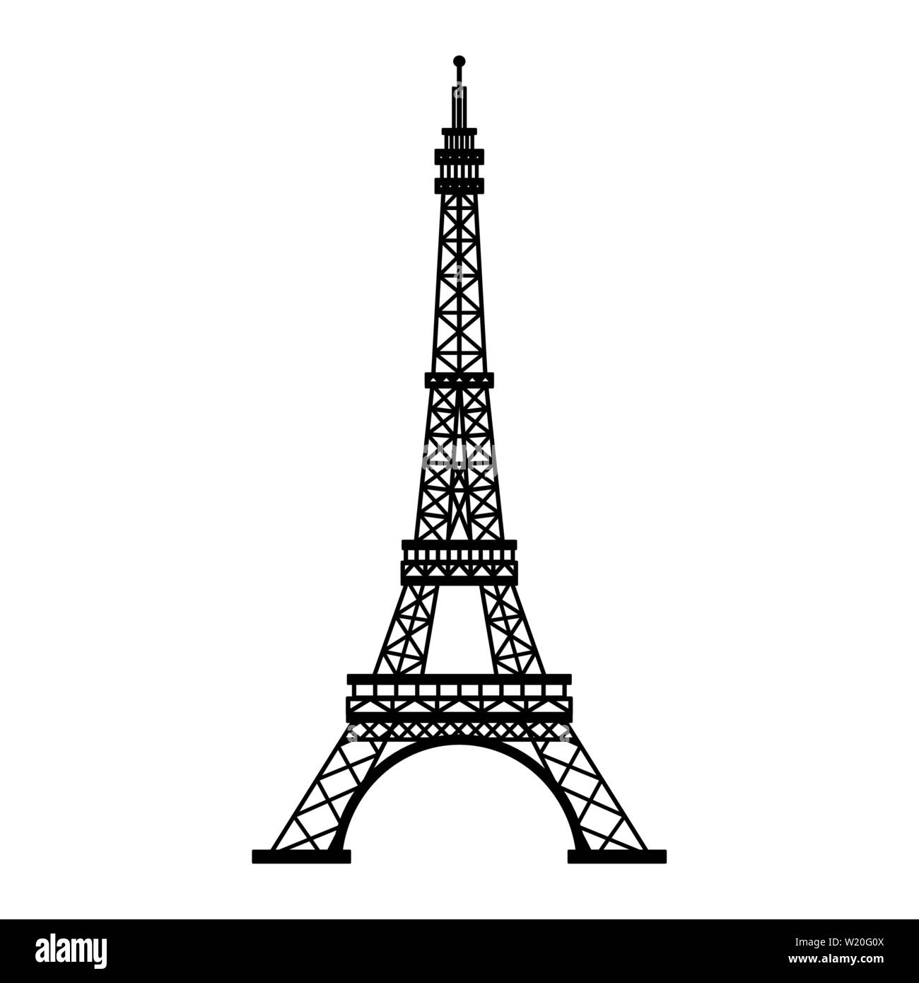 eiffel tower construction images clipart