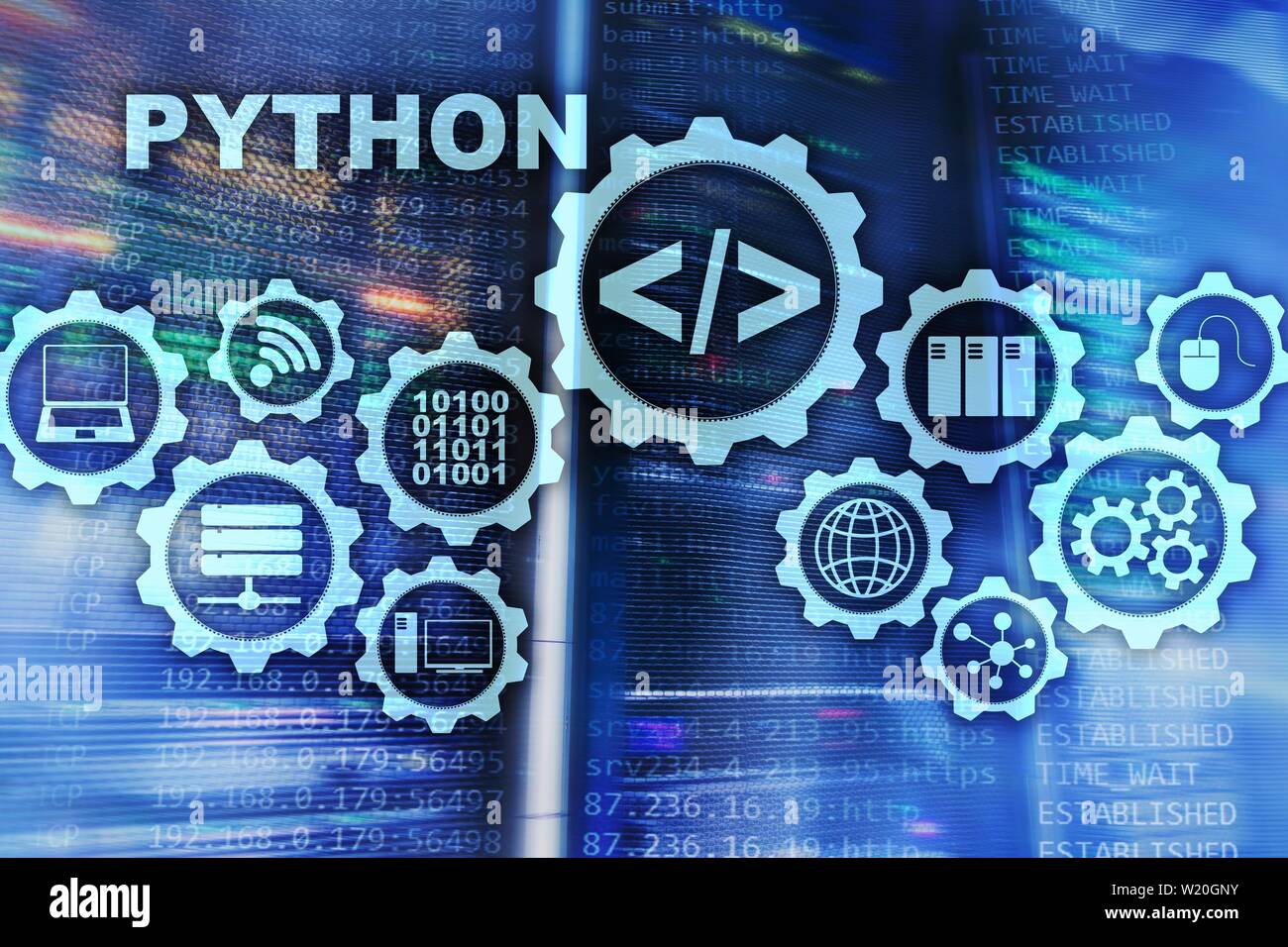 Python programming hi-res stock photography and images - Alamy