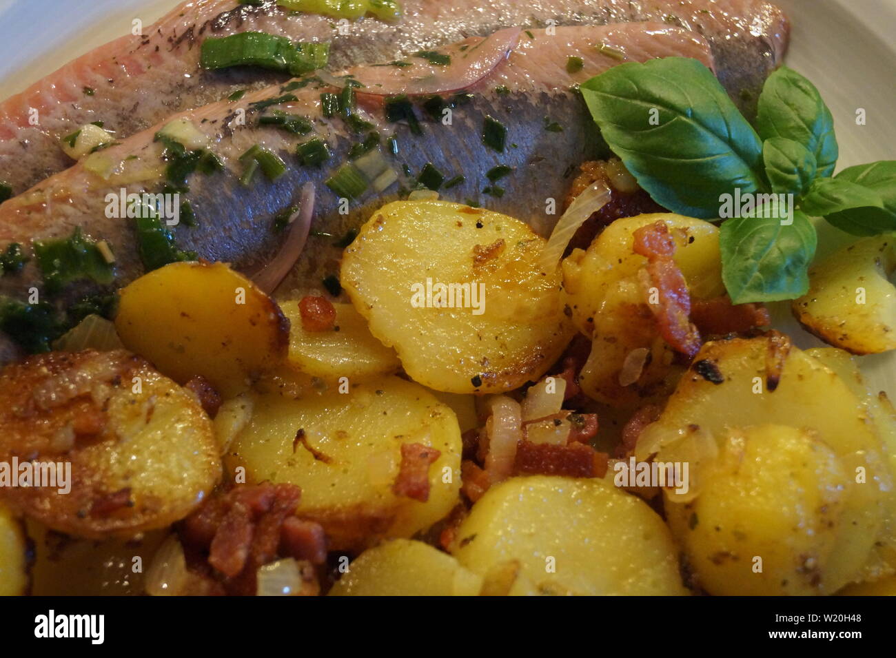 herring Seafood Matjes Stock Photo Alamy