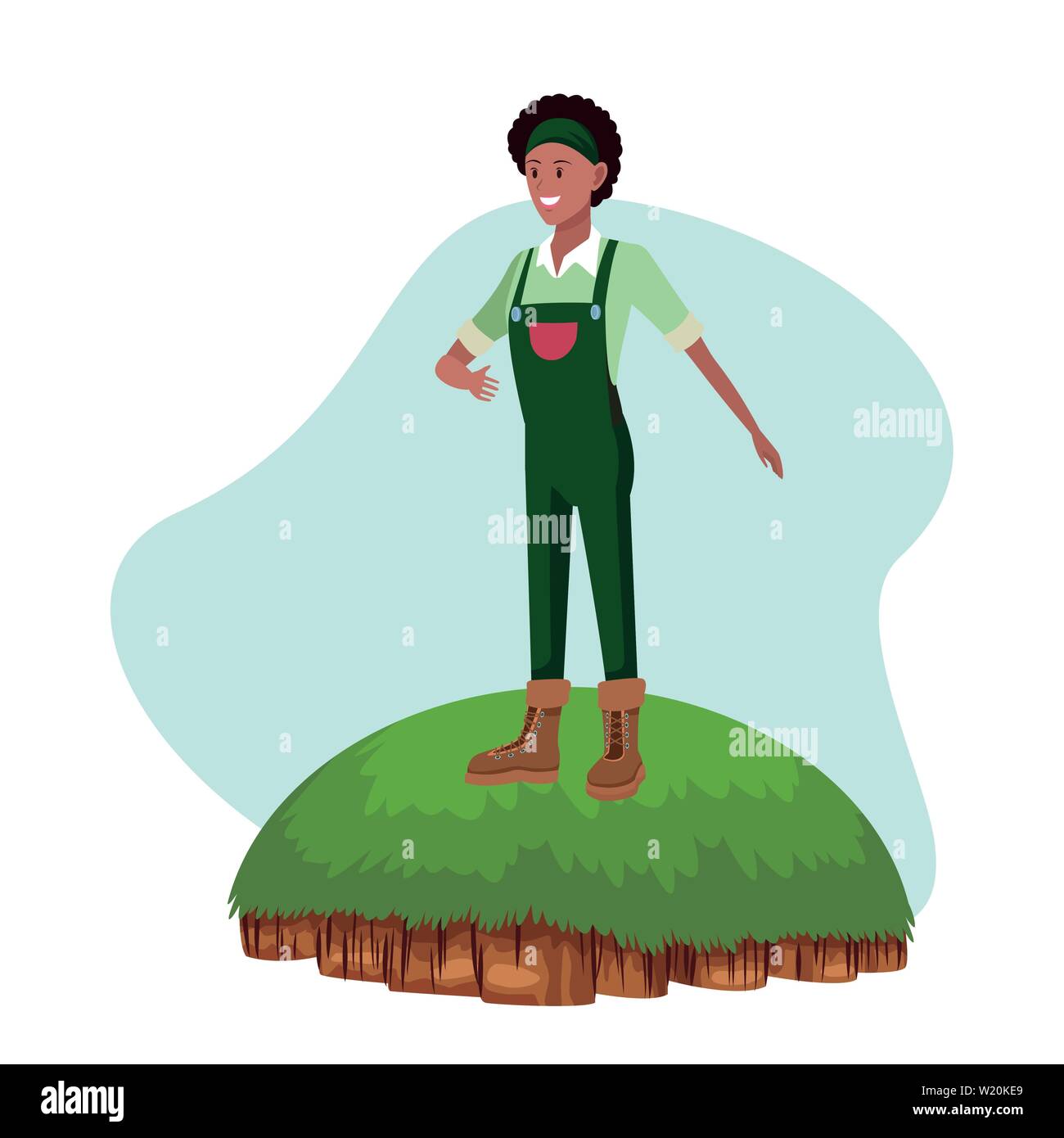 farm, animals and farmer cartoon Stock Vector Image & Art - Alamy