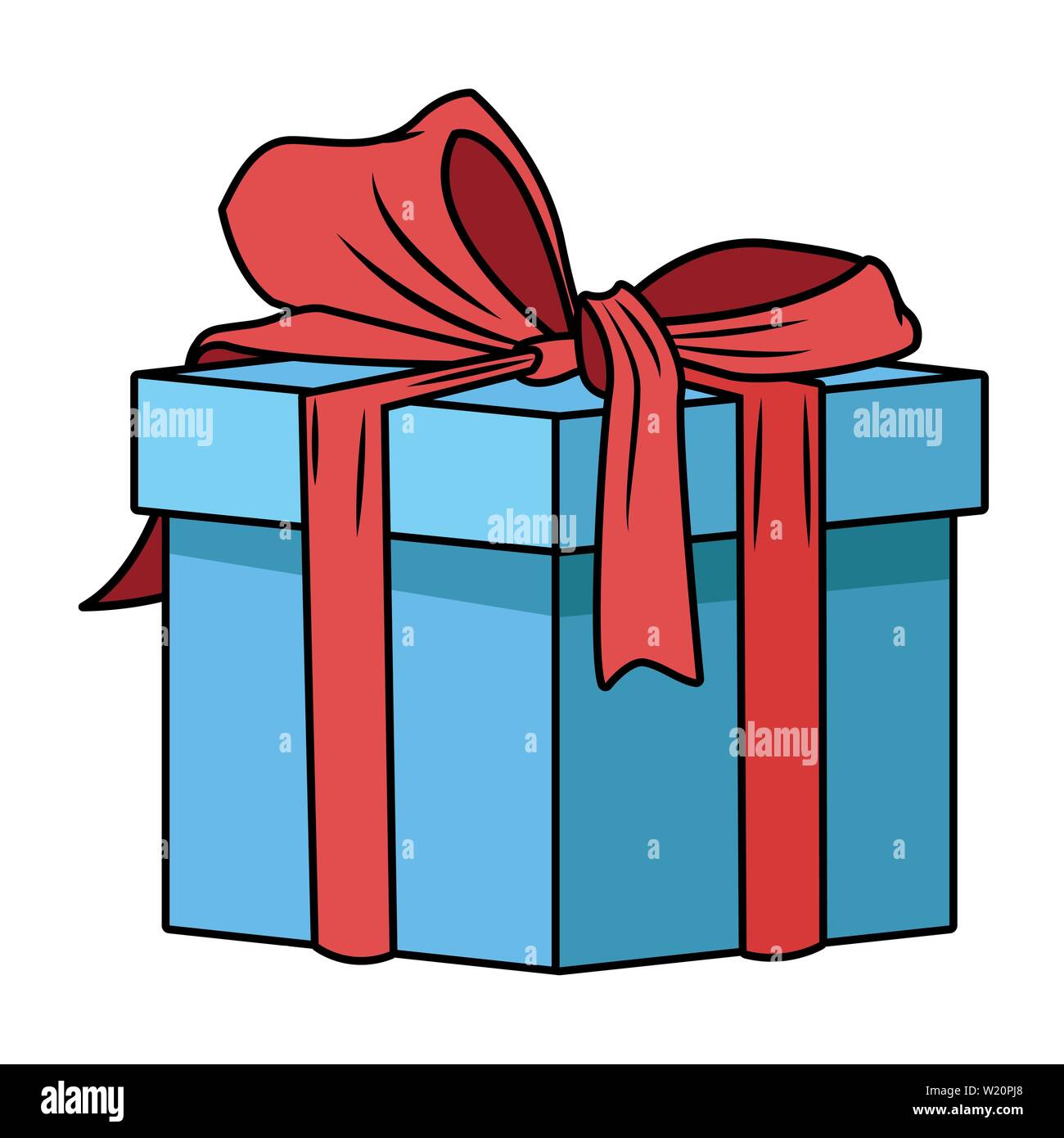 gift box with ribbon icon Stock Vector Image & Art Alamy