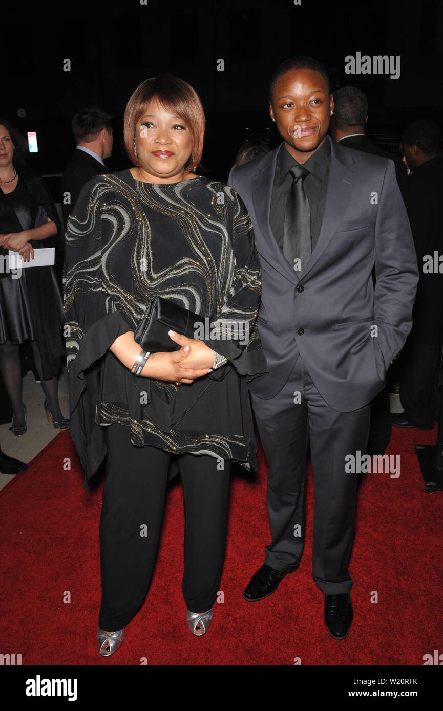 LOS ANGELES, CA. December 03, 2009: Nelson Mandela's daughter Zindzi ...