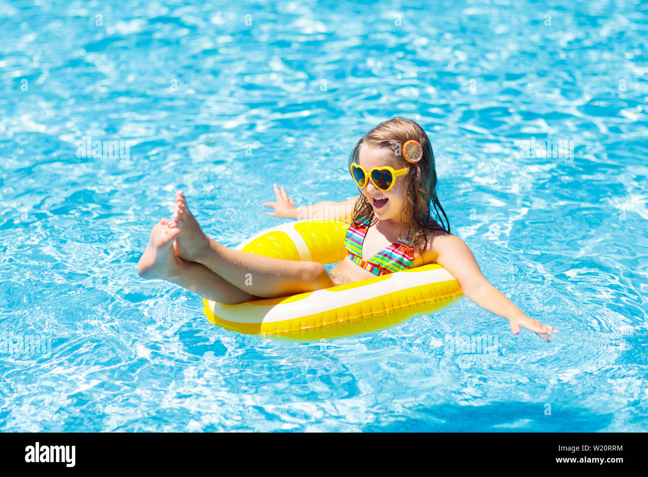 lemon inflatable pool