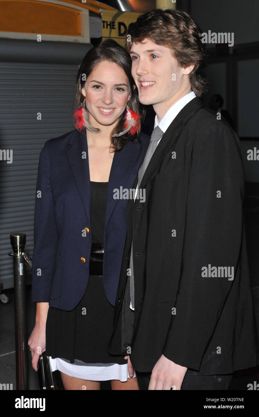 LOS ANGELES, CA. March 10, 2009: Spencer Treat Clark & girlfriend Emily at  the world premiere of his new movie "The Last House on the Left" at the  Arclight Theatre, Hollywood. ©