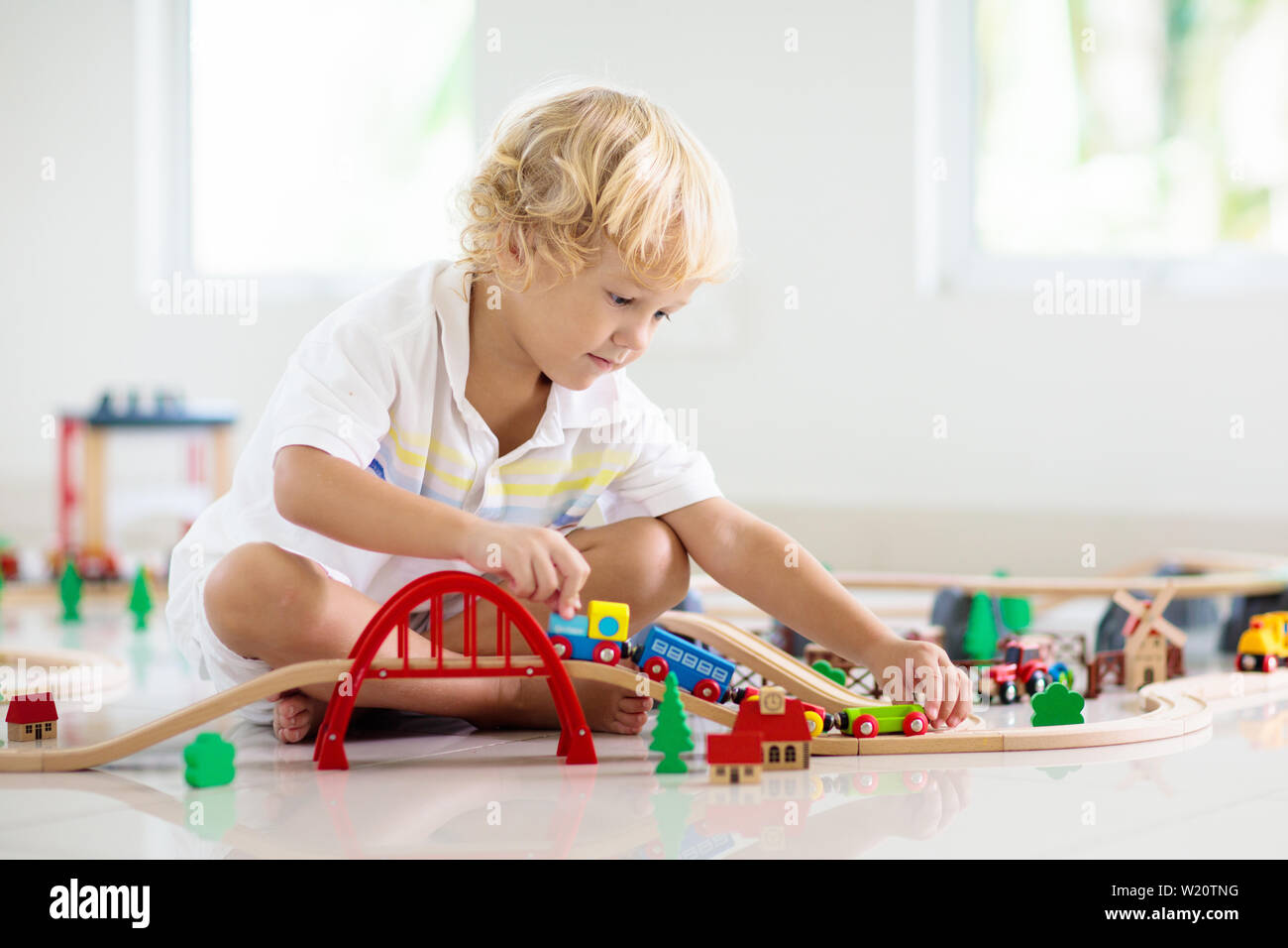 toddler train and track