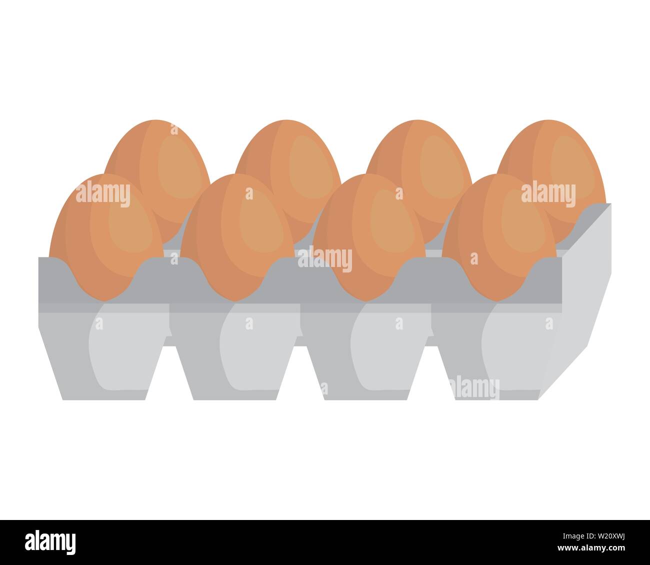 eggs carton packing healthy food Stock Vector Image & Art Alamy