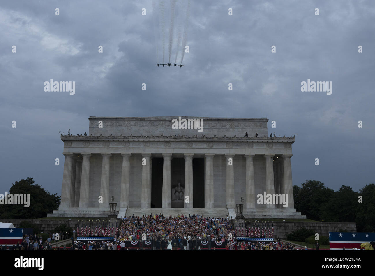 july 4 trump blue angels
