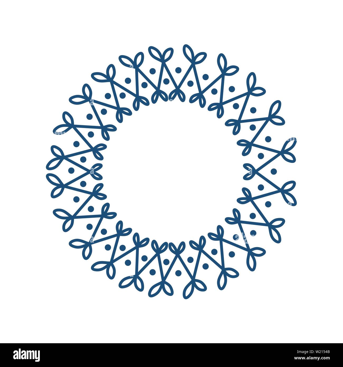 Decorative line art frames for design template Stock Vector Image & Art ...